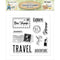 Memory Place Photopolymer Clear Stamps Bon Voyage