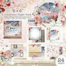 Asuka Studio Double-Sided Paper Pack 6"X6" 24 pack  Moon Bunny Celebration