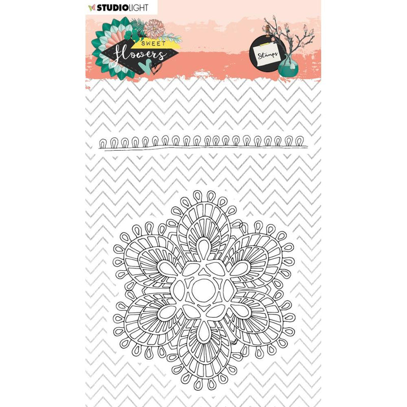 Studio Light Sweet Flowers Clear Stamps NR. 438