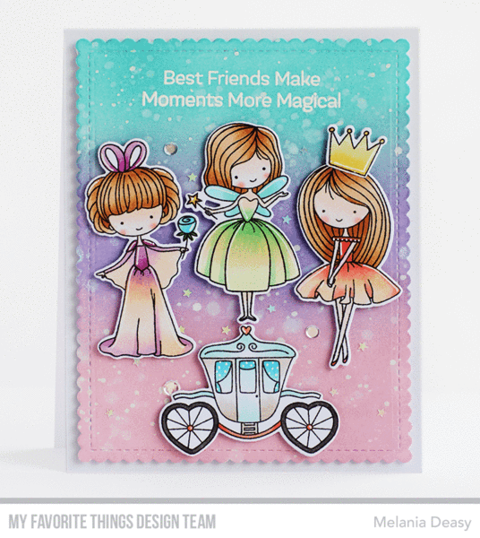 My Favorite Things Clearly Sentimental Stamps 4"X8" - Pretty Princess*