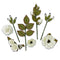 49 And Market Nature's Bounty Paper Flowers - Cream