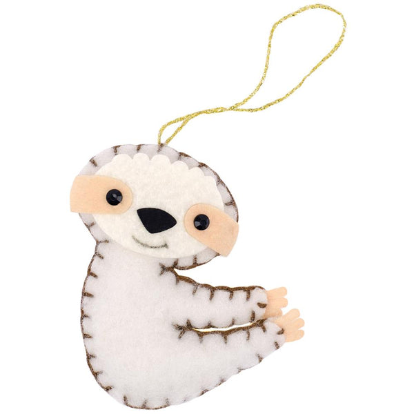 Fabric Editions - Needle Creations Felt Ornament Kit - Sloth*