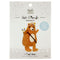 Fabric Editions Needle Creations Felt Ornament Kit - Tribal Bear*