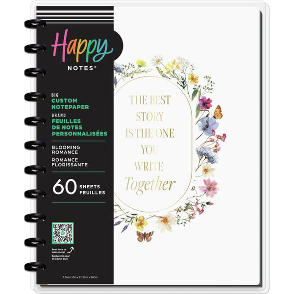 Happy Planner Big Notebook Blooming Romance