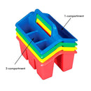 Universal Crafts Stackable Storage Caddy - 6 Pack - Rainbow