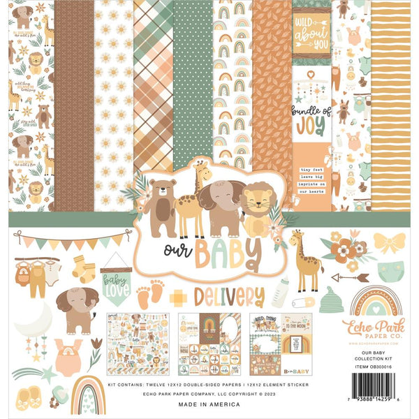 Echo Park Collection Kit 12"x 12" - Our Baby