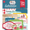 Echo Park Cardstock Ephemera 33 pack  Icons, A Slice Of Summer*