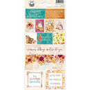 P13 The Four Seasons-Autumn Cardstock Stickers 4in x 9in  -