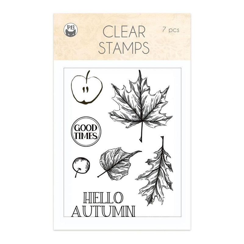P13 Photopolymer Stamps 7 pack - The Four Seasons-Autumn