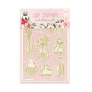 P13 Die-Cut Chipboard Embellishments 4"X6" 7 pack