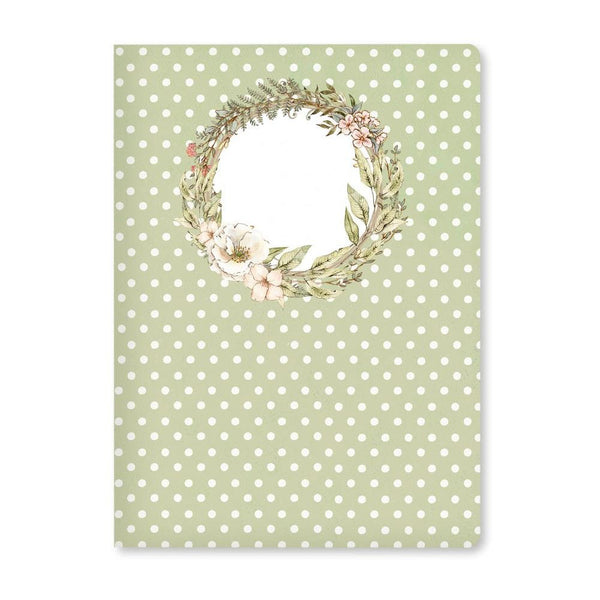 P13 Forest Tea Party Art Journal A5 10 White Cards