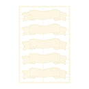 P13 Die-Cut Chipboard Embellishments 4"X6" - Forest Tea Party