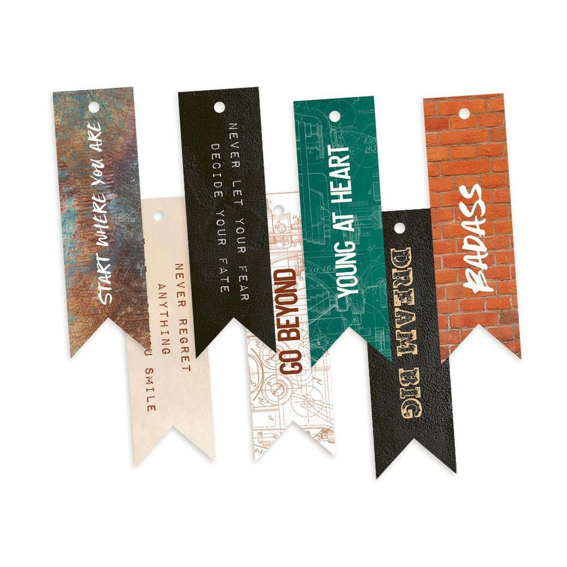 P13 Free Spirit Double-Sided Cardstock Tags 7 pack