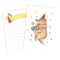 P13 Happy Birthday Card Set 6in x 4in - 10 pack*