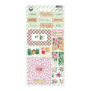 P13 Santa's Workshop Chipboard Stickers 4.1"X8.7"