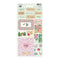 P13 Santa's Workshop Chipboard Stickers 4.1"X8.7"