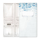 P13 Beyond The Sea Travel Journal 4.25in x 8.25in  - 10 White Cards