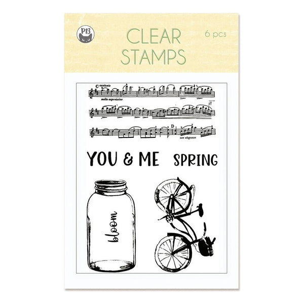 P13 Photopolymer Stamps 6 pack  The Four Seasons-Spring*