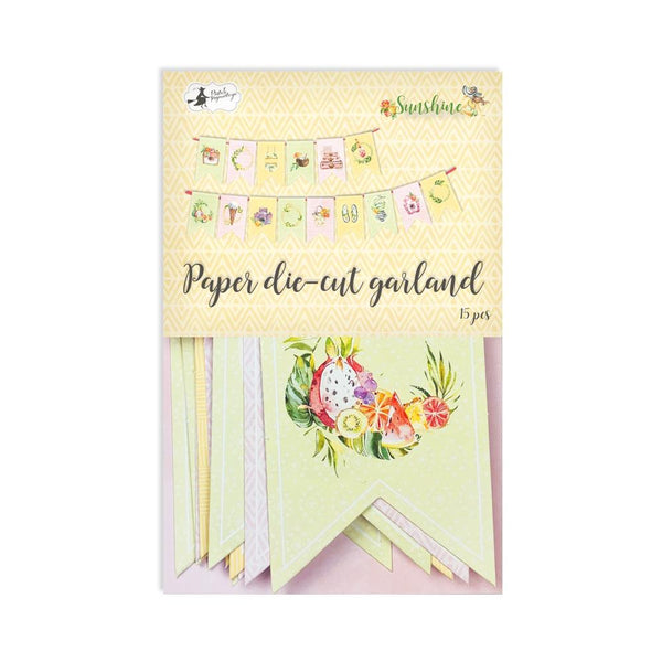 P13 Sunshine - Double-Sided Cardstock Die-Cuts Banner*
