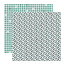 Kaisercraft - Lily & Moss Double-Sided Cardstock 12in x 12in - Tiles*
