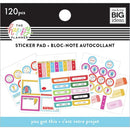Me & My Big Ideas - Happy Planner Tiny Sticker Pad - You Got This Student, 120 pack*