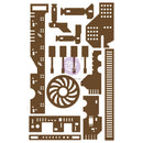 Prima Marketing Laser Cut Chipboard - All The Parts, 15 pack
