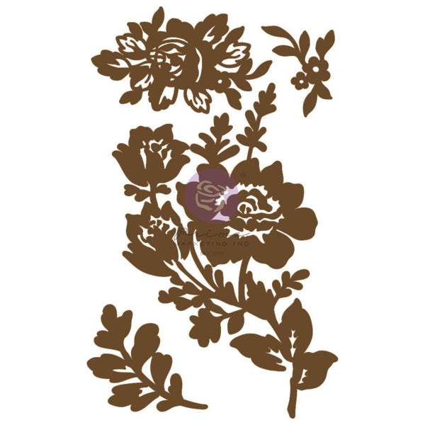Prima Marketing Laser Cut Chipboard - Dainty But Wild, 4 pack