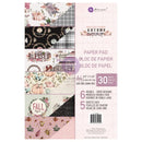 Prima Marketing Double-Sided Paper Pad A4 30 pack - Hello Pink Autumn, 6 Designs/5 Each*