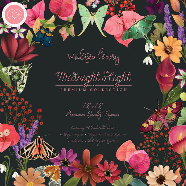 Craft Consortium Double-Sided Paper Pad 12"x 12" 40 pack - Midnight Flight