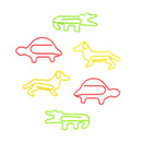 Pebbles Kid At Heart Paper Clips 12/Pkg - Animal*