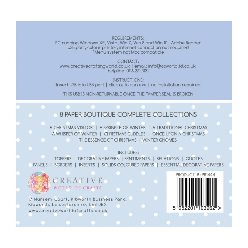 The Paper Boutique Paper Pantry Vol 3 USB Collection*