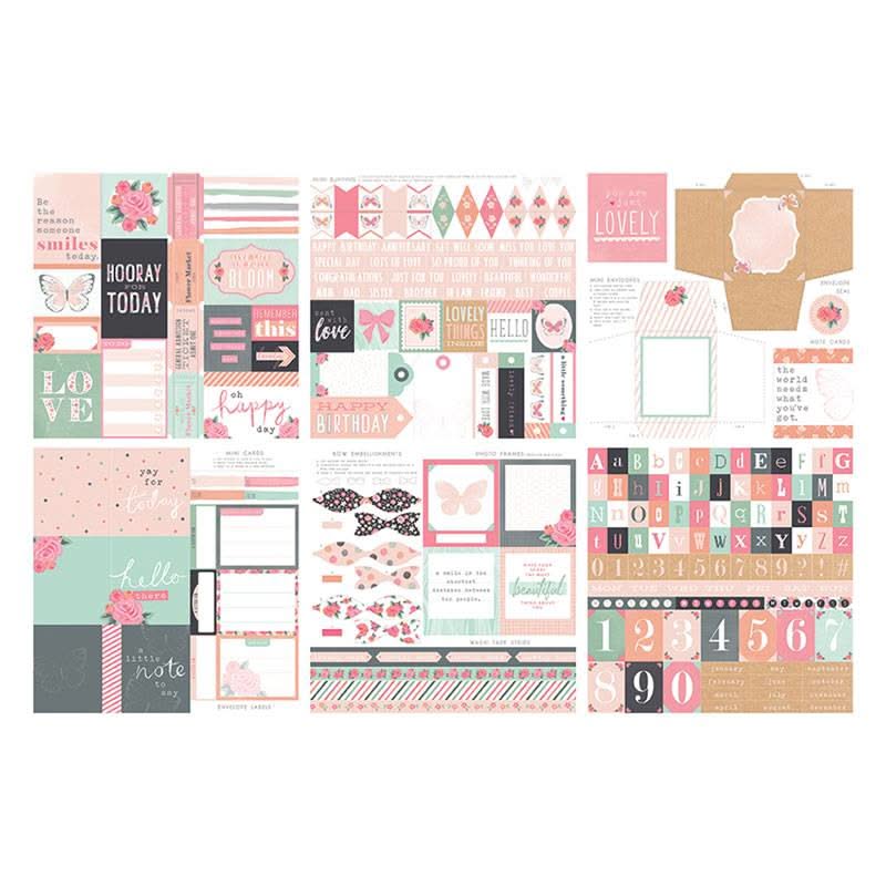 The Paper Boutique Lovely Days 8"X 8" Project Pad*