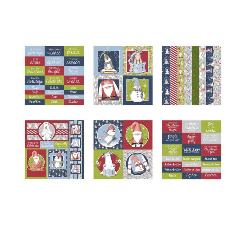 The Paper Boutique - Festive Frolics 8"x8" Embellishment Pad