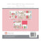 The Paper Boutique - Pretty in Pink 8"x 8" Embellishment Pad