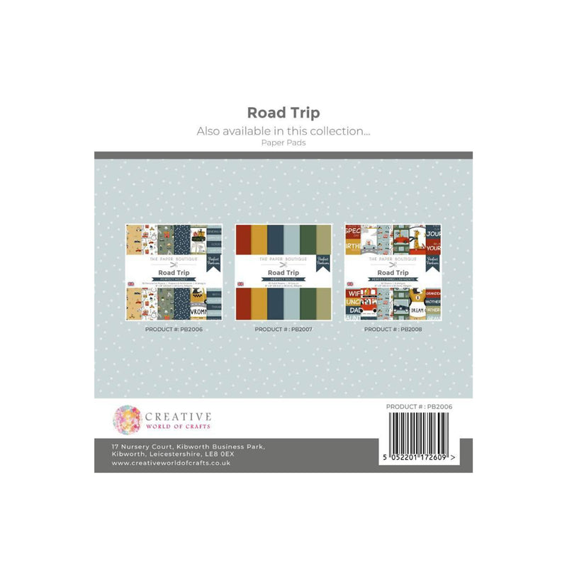 The Paper Boutique - Perfect Partners Road Trip 8"x 8" Medley*