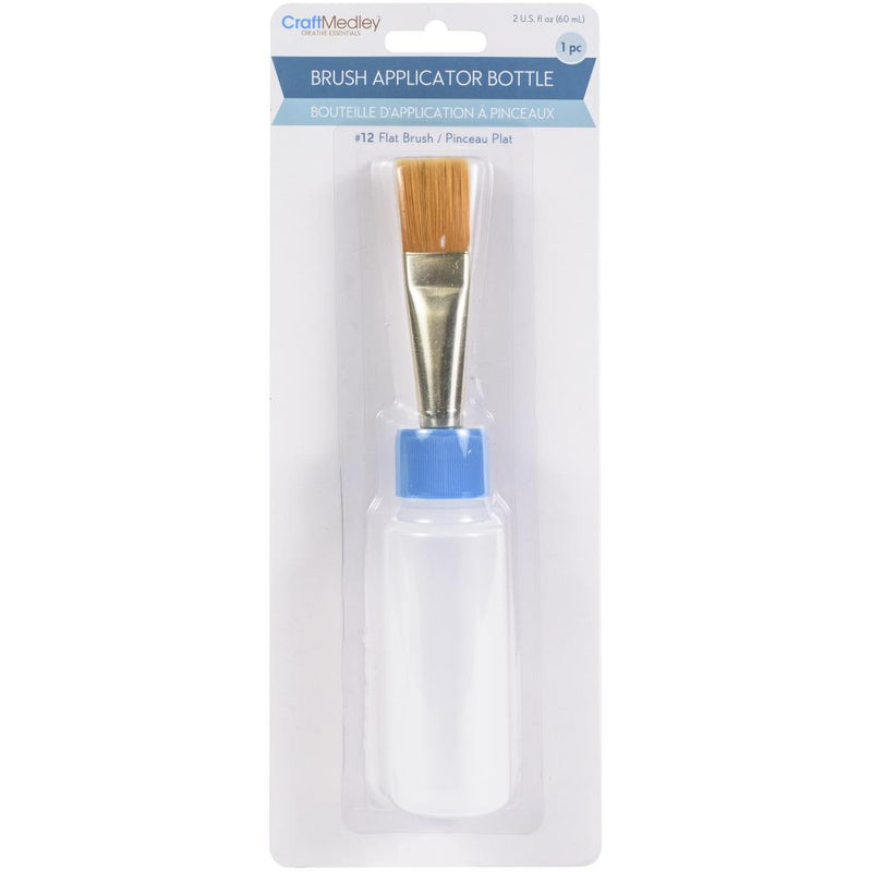 Multicraft Imports - Empty Squeeze Bottle With Brush Applicator*