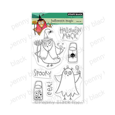 Penny Black Clear Stamps - Halloween Magic
