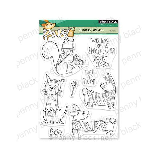 Penny Black Clear Stamps - Spooky Season