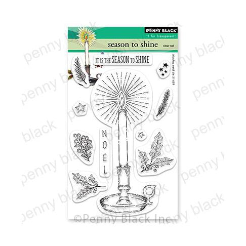 Penny Black Clear Stamps - Season To Shine