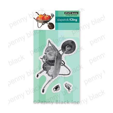 Penny Black Cling Rubber Stamp - 'Berry Kissed' Design, 5x7 Inch, For Card Making & Crafts