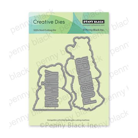 Penny Black Creative Dies - Family Ties Cut Out*