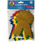 Crafts For Kids Imports Glitter Foam Shapes 8 pack - Prize Ribbon*