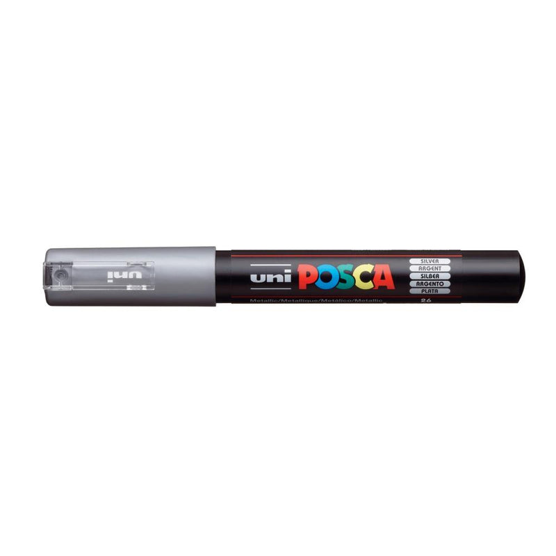 POSCA 1M Extra-Fine Bullet Tip Paint Marker - Silver*