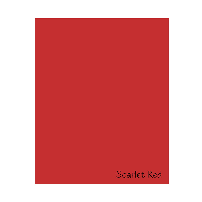 Poppy Crafts - Heat Transfer Vinyl - Scarlet  Red*