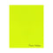 Poppy Crafts - Heat Transfer Vinyl - Fluro Yellow