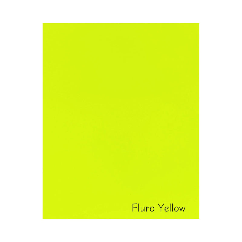 Poppy Crafts - Heat Transfer Vinyl - Fluro Yellow