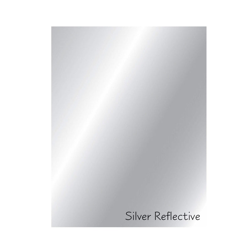 Poppy Crafts - Heat Transfer Vinyl - Silver Reflective*