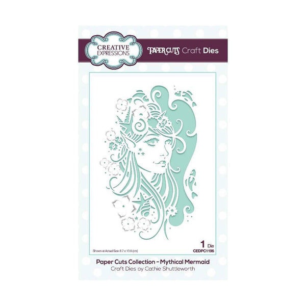 Creative Expressions Craft Die - Mythical Mermaid*