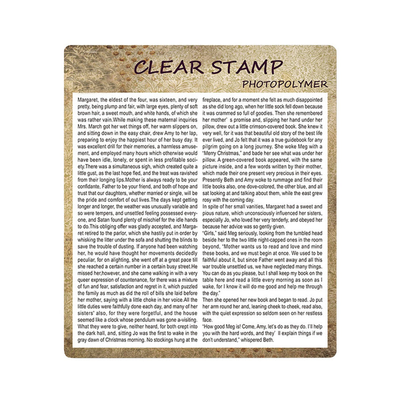 Poppy Crafts Clear Stamp