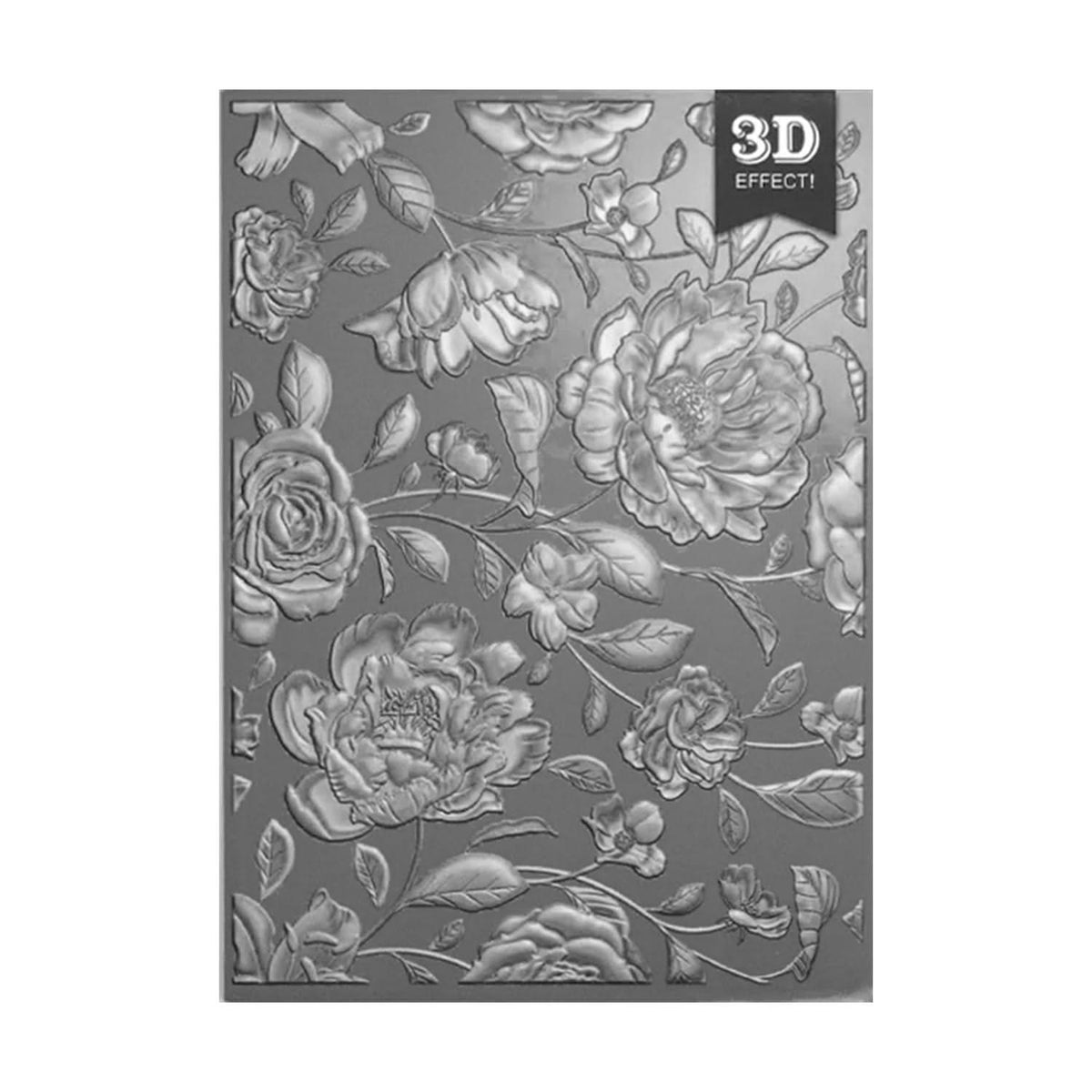 Poppy Crafts 3D Embossing Folder #44 - Delicate Flowers #2 – CraftOnline
